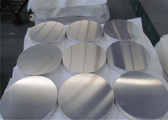Perforación profunda de la placa de aluminio redonda de 8011 grados para el caso cosmético
