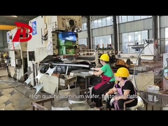 1050 H14 Disco redondo de aluminio fino con inducción de 1,5 mm Brillante para cacerolas de pizza