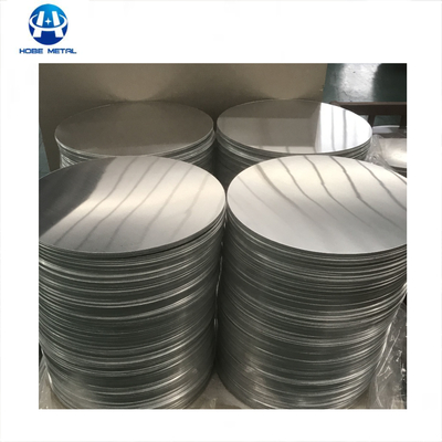 Pureza 99,5% Placa de aluminio de círculos 1050 3003 con dibujo profundo y anodizado para cocinas a presión