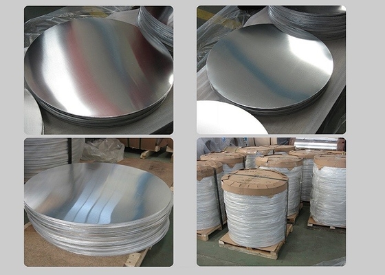 Cuarto de aluminio redondo H14 duro de los discos del cc 1100 durables para las muestras del marcador de la ruta