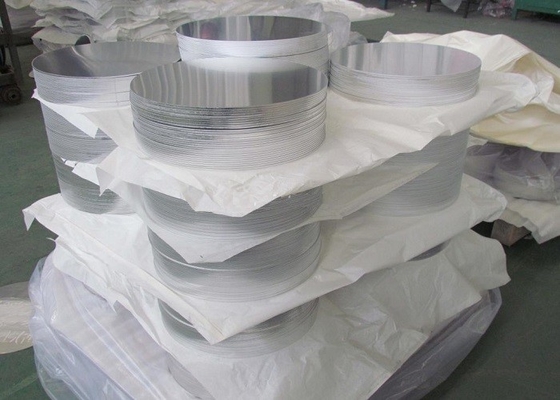 Círculos en blanco de aluminio de grado 1100 para hilado y decoración