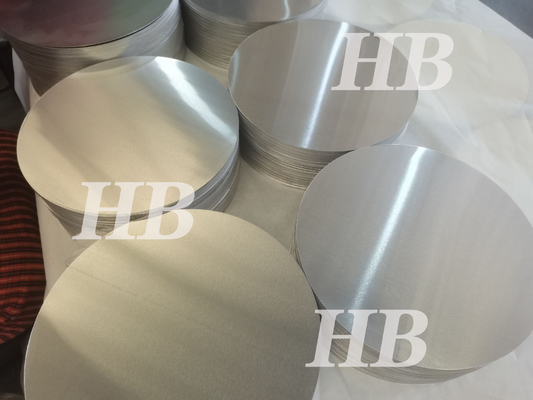 Capa de techo de la serie 1000 de aluminio círculo en blanco 20 pulgadas