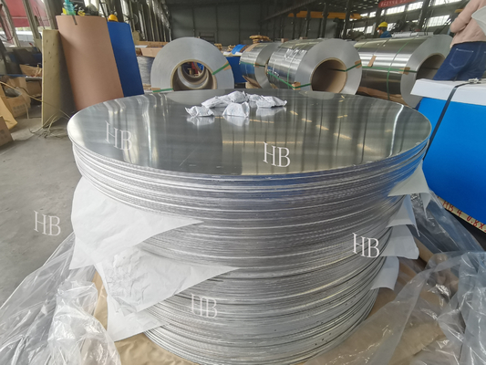 Impermeable de aluminio en blanco plateado natural de los discos de las furgonetas de la carga 3000 series