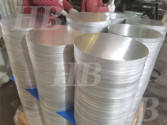 1050 1060 Categoría de utensilios de cocina fundidos de aluminio laminado en caliente aleación de placa circular