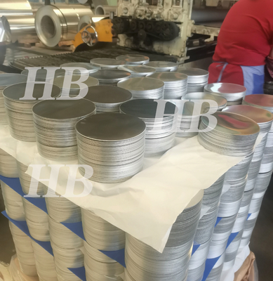 Discos circulares de aluminio con aleación 1050 1060 1070 1100 y espesor personalizado