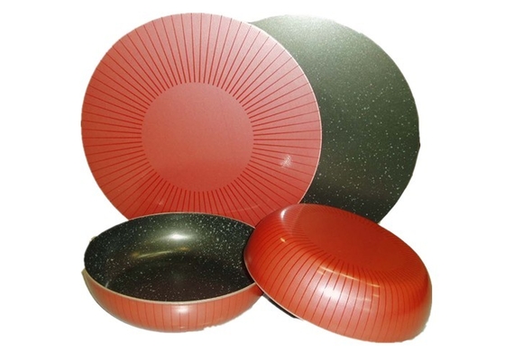 Discos de aluminio coloreados pintados acabados molino 3000 series para el pote