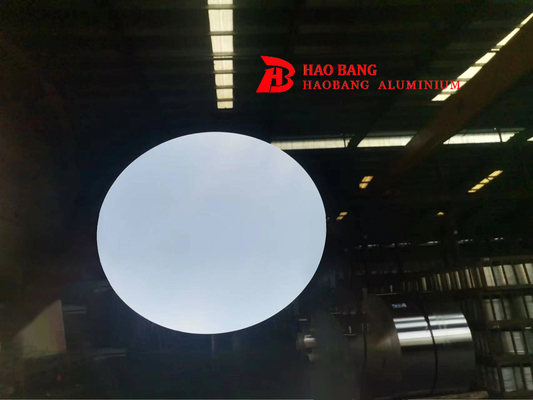 Círculos de aluminio de 0,8 mm personalizables 1100 para iluminación / cubierta de lámpara / decoración
