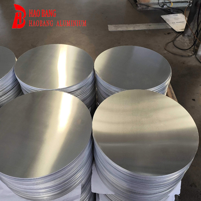 Purificación 99,5% Placa de aluminio de círculos 1050 3003 Para dibujo profundo y anodizado
