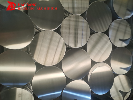 1050 1100 3003 Serie Placas circulares de aluminio de chapa metálica decorativa para utensilios de cocina