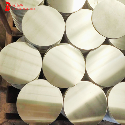 1050 1100 3003 Serie Placas circulares de aluminio de chapa metálica decorativa para utensilios de cocina