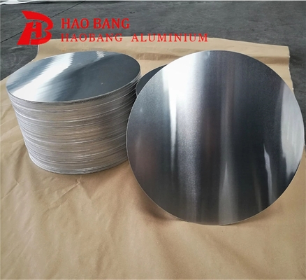 1/4 Difícil 1050 Aluminio círculo redondo para utensilios de cocina superficie plana limpia