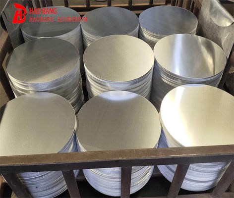 Discos circulares de aluminio personalizables para diversas aplicaciones de utensilios de cocina con espesores que van de 0,3 a 6 milímetros