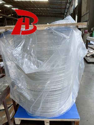 Alta resistencia a la tracción 1050 1060 1070 1100 Producción de círculos de aluminio para utensilios de cocina