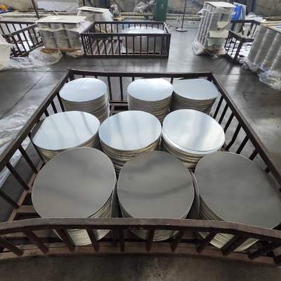 1100 Círculo de aleación de aluminio para utensilios de cocina y señales de carretera espesor 80mm-1600mm