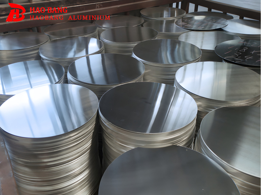 1050 1060 3003 círculo de aluminio para utensilios de cocina y señales de tráfico