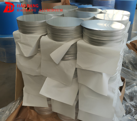 1050 1060 3003 círculo de aluminio para utensilios de cocina y señales de tráfico