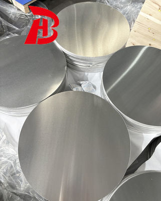 Lightweight Silvery Aluminum Circles 1100 0.3-6.0MM for Reflective Projects