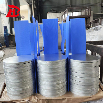 HOBE Círculo de aluminio 3003 H14 para señalización de carreteras / utensilios de cocina / aparatos ligeros