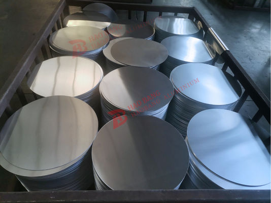 Discos circulares de aluminio personalizables para diversas aplicaciones de utensilios de cocina con espesores que van de 0,3 a 6 milímetros