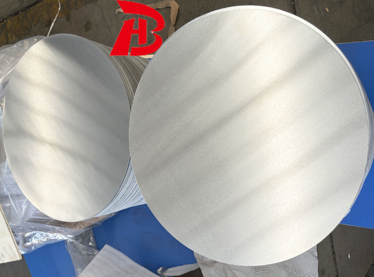 1050 1060 1070 1100 Círculo de aluminio redondo de aleación con una superficie resistente a la corrosión