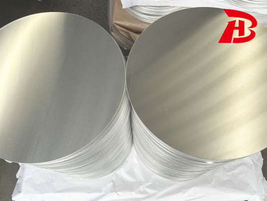 990,9% de aluminio puro 1100 círculo con superficie lisa y acabado plateado