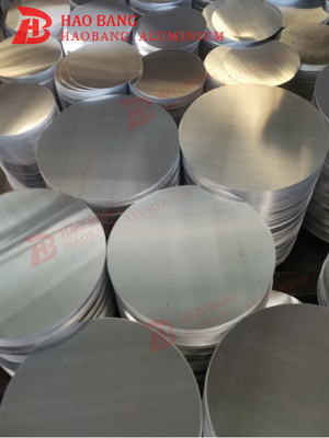 990,9% de aluminio puro 1100 círculo con superficie lisa y acabado plateado