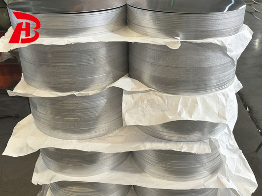 Venta caliente 1050 Serie 1000 O H12 H14 H18 Hoja de aluminio circular para hilar