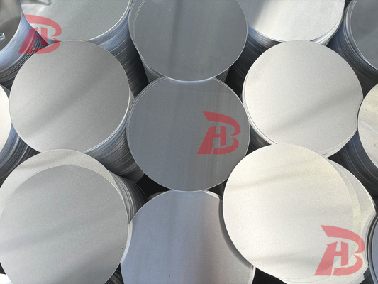 Círculos de aluminio de 0,8 mm personalizables 1100 para iluminación / cubierta de lámpara / decoración