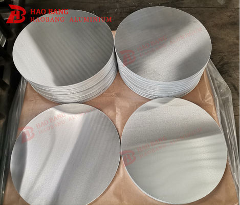 Bobina de aluminio de 0,3-6 mm de espesor y círculo redondo con diámetro de 80-1600 mm para utensilios de cocina de alta gama