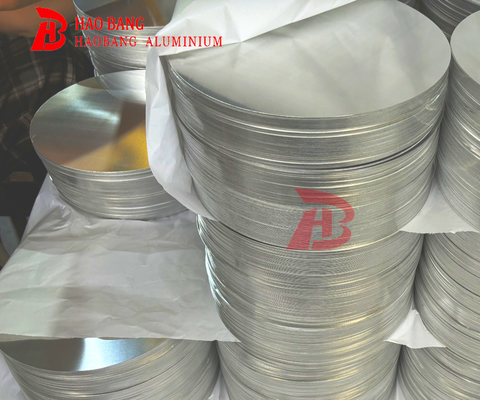 Especificación de 1,2 mm de espesor 1200 mm de diámetro círculo de aluminio para utensilios de cocina