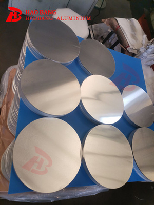 Círculo redondo de aluminio de plata para aparatos eléctricos y automóviles