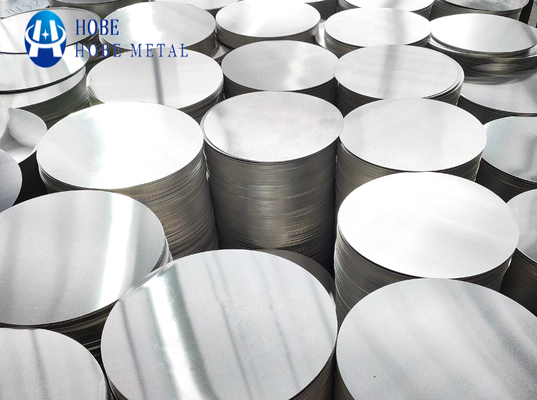 H18 Disco de aluminio de grado 1100 Placas de fondo de utensilios de cocina inoxidables en blanco 80-1600 mm