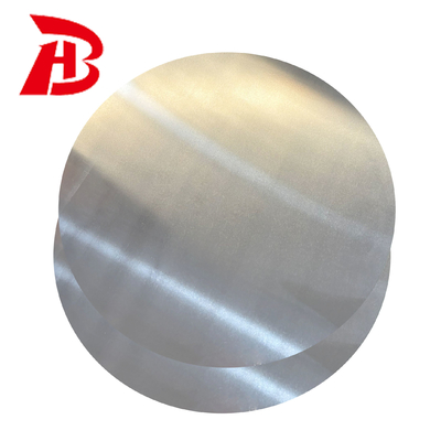 5052 5754 5083 Anodizado de aluminio círculo Precios con superficie lisa y acabado plateado