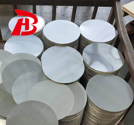 Precio de fábrica 3003 3004 3050 5052 Discos redondos de aleación de aluminio para utensilios de cocina