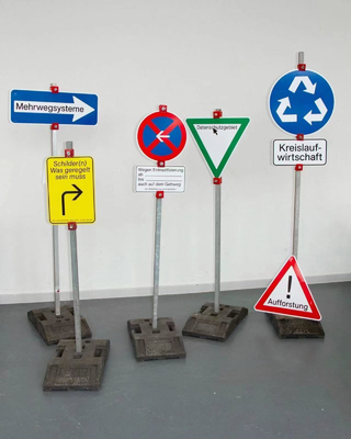 1060 - H14 Discos circulares de oblea de aluminio suaves para señales de advertencia de carretera Serie 1