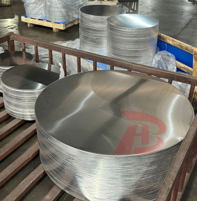 Círculos de Aluminio Plateado Resistente a la Corrosión 1080/1100 0.3-6.0MM para Accesorios de Decoración