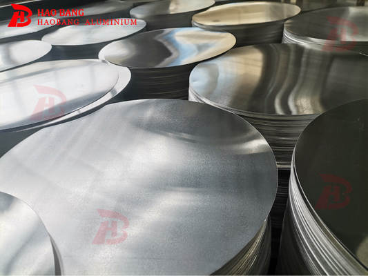 Discos de cacerola de aluminio círculos Aa1050 H111 O Cc material Dc material