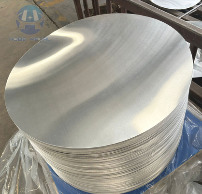 Superficie lisa de espejo acabado de aluminio discos de círculos para utensilios de cocina