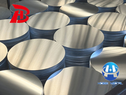 Círculo redondo de aluminio personalizable 1060 1050 Dibujo profundo para sombra de lámpara