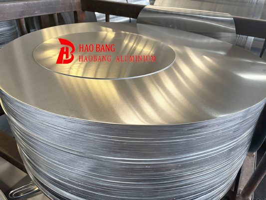 GB/T3880 Estándar ASTM B209 Serie 1 Círculo de aluminio para utensilios de cocina de superficie lisa