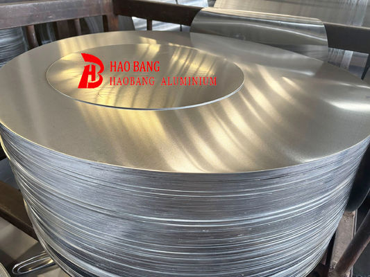 Círculos de Aluminio Plateado Resistente a la Corrosión 1080/1100 0.3-6.0MM para Accesorios de Decoración