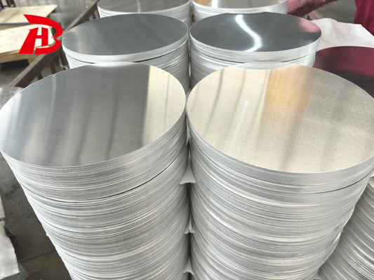 Superficie de círculo de aluminio de la serie 1 lisa sin marcas de rodillo sin burrs para macetas y sartenes