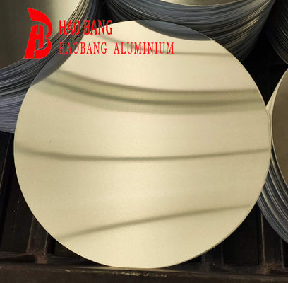 1050 1060 Disco circular de aluminio H12 Temperatura Profundidad de dibujo Resistencia a grietas Blank para macetas y sartenes de utensilios de cocina