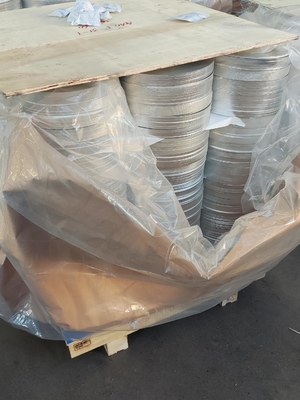 Circuito de aluminio de superficie lisa para productos redondos y cuadrados