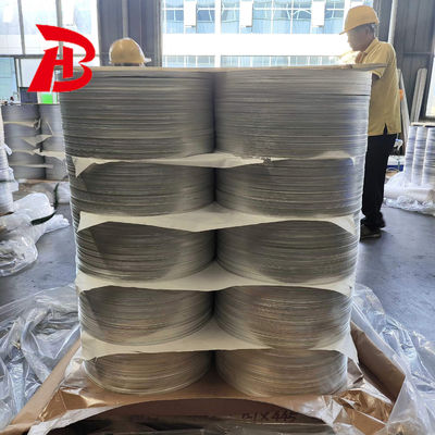 Discos redondos grandes de aluminio 1050 1060 1070 1100, espesor 0,3-3 mm