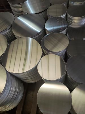 1050 1060 Círculo de aluminio CC DC Material O H12 Temperatura Disco resistente a las grietas para macetas y sartenes