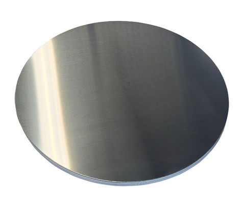 Disco redondo de aluminio laminado en frío para utensilios de cocina, acabado superficial liso