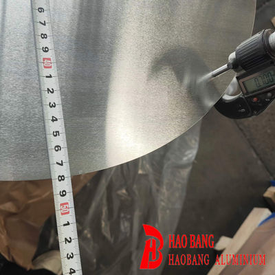 Círculos de aluminio plateado de larga duración 1050/1060 80-1600MM para proyectos domésticos
