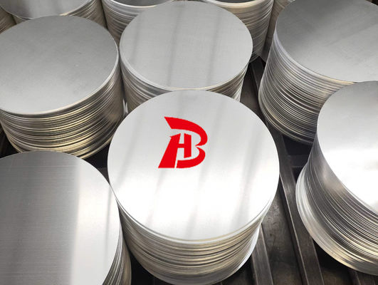 Disco de aluminio de alta planitud 1050/3003 Aleación O H12 Templado CC DC Material Embutición profunda Resistente a grietas Diámetro personalizado para ollas Sartenes Estampado industrial