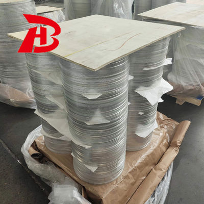 Círculos de Aluminio Plateado Resistente a la Corrosión 1080/1100 0.3-6.0MM para Accesorios de Decoración